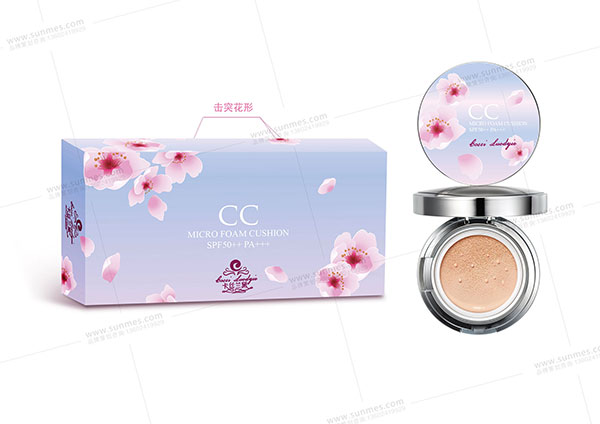 卡絲蘭黛櫻花氣勢CC霜包裝設(shè)計