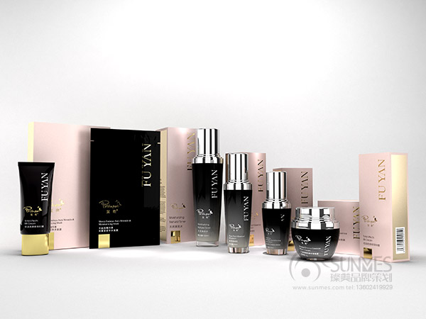 復(fù)艷化妝品包裝設(shè)計整體圖